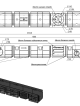 Лоток пластиковый SteeStart DN 100 H 133 высокий борт
