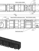 Лоток пластиковый SteeStart DN 100 H 180